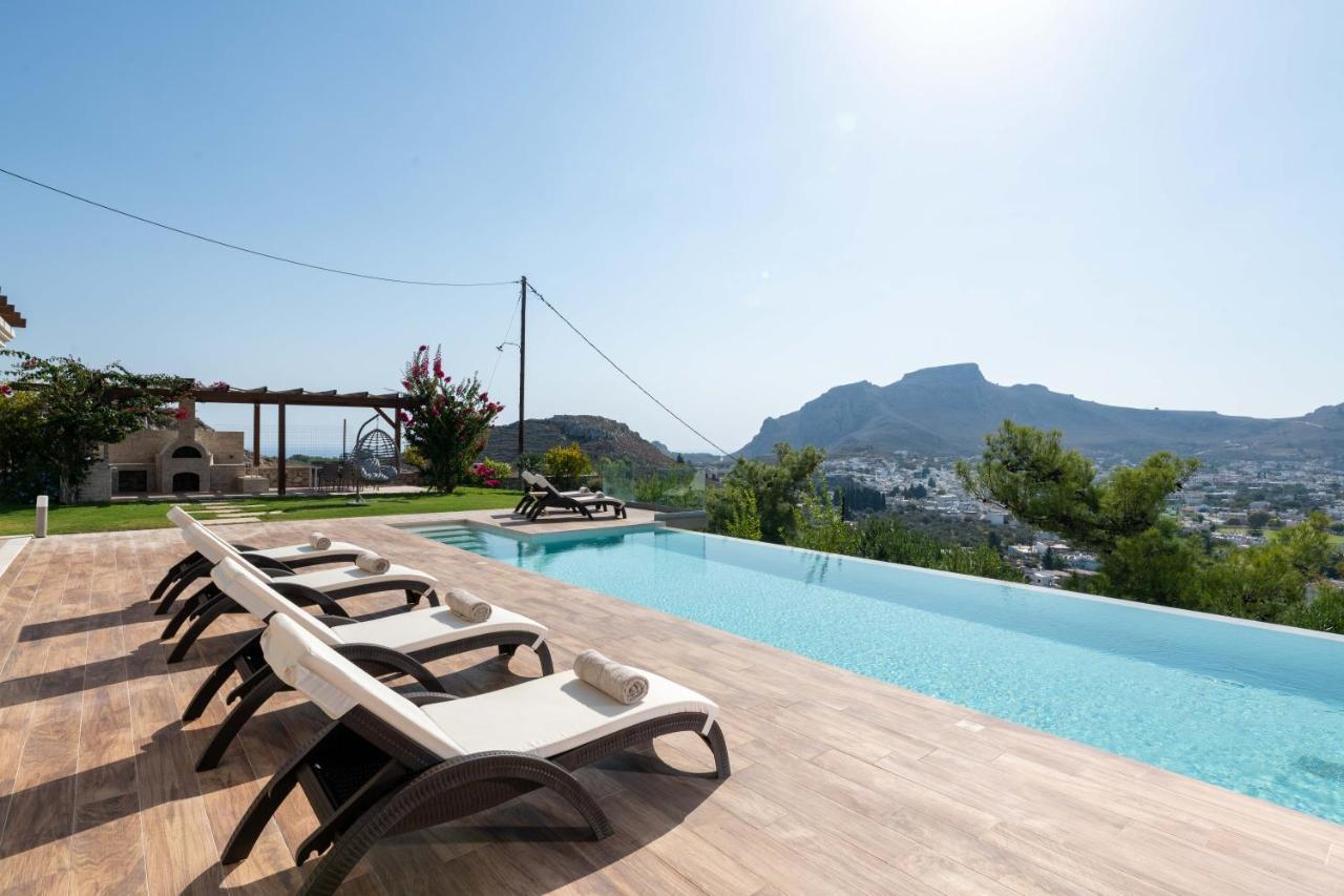 Villa Kamos Archangelos  Dış mekan fotoğraf