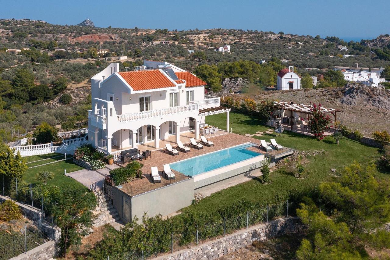 Villa Kamos Archangelos  Dış mekan fotoğraf